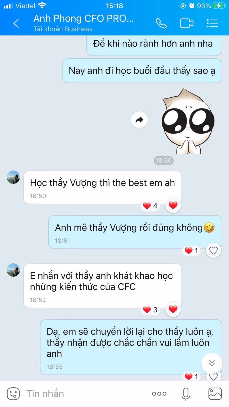 Phản hồi thực tế từ học viên CFC, ảnh 7