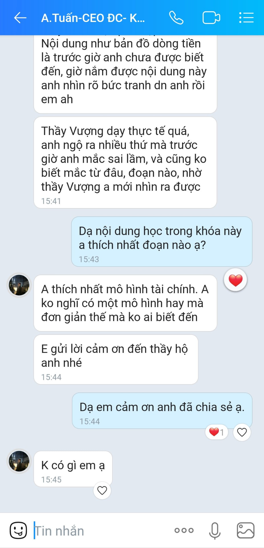 Phản hồi thực tế từ học viên CFC, ảnh 3
