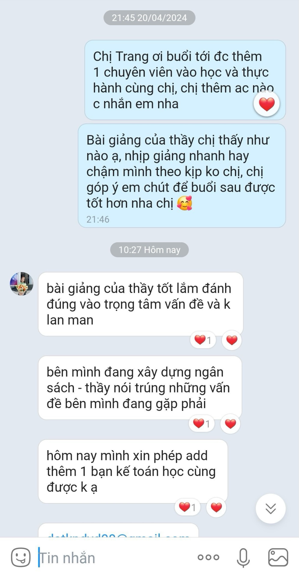 Phản hồi thực tế từ học viên CFC, ảnh 10